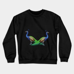 Peacocks Crewneck Sweatshirt